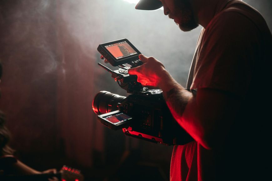 Behind the lens