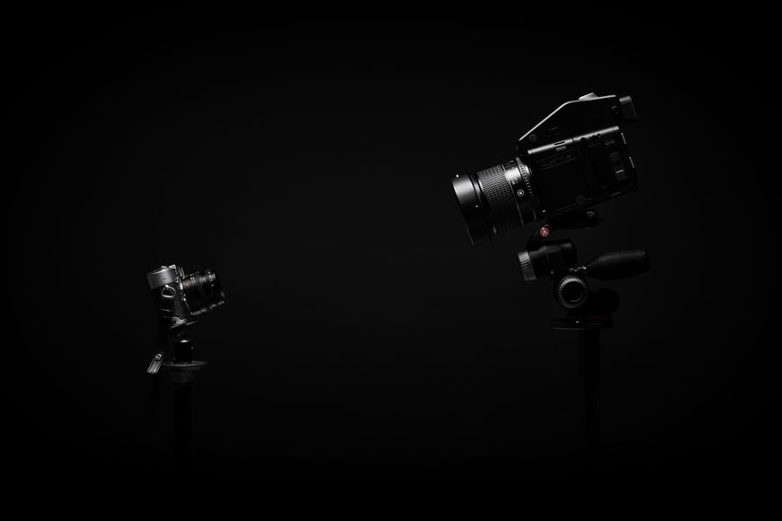 Behind the lens