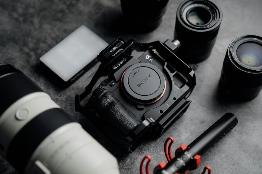 Behind the lens